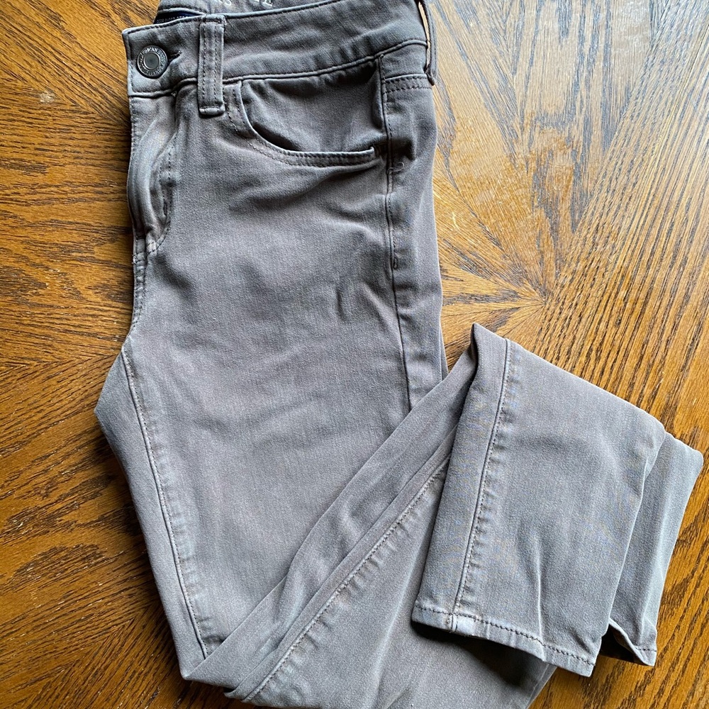 American Eagle Gray Jeggings